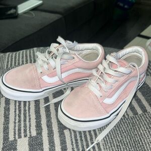 Old school vans. Pastel pink